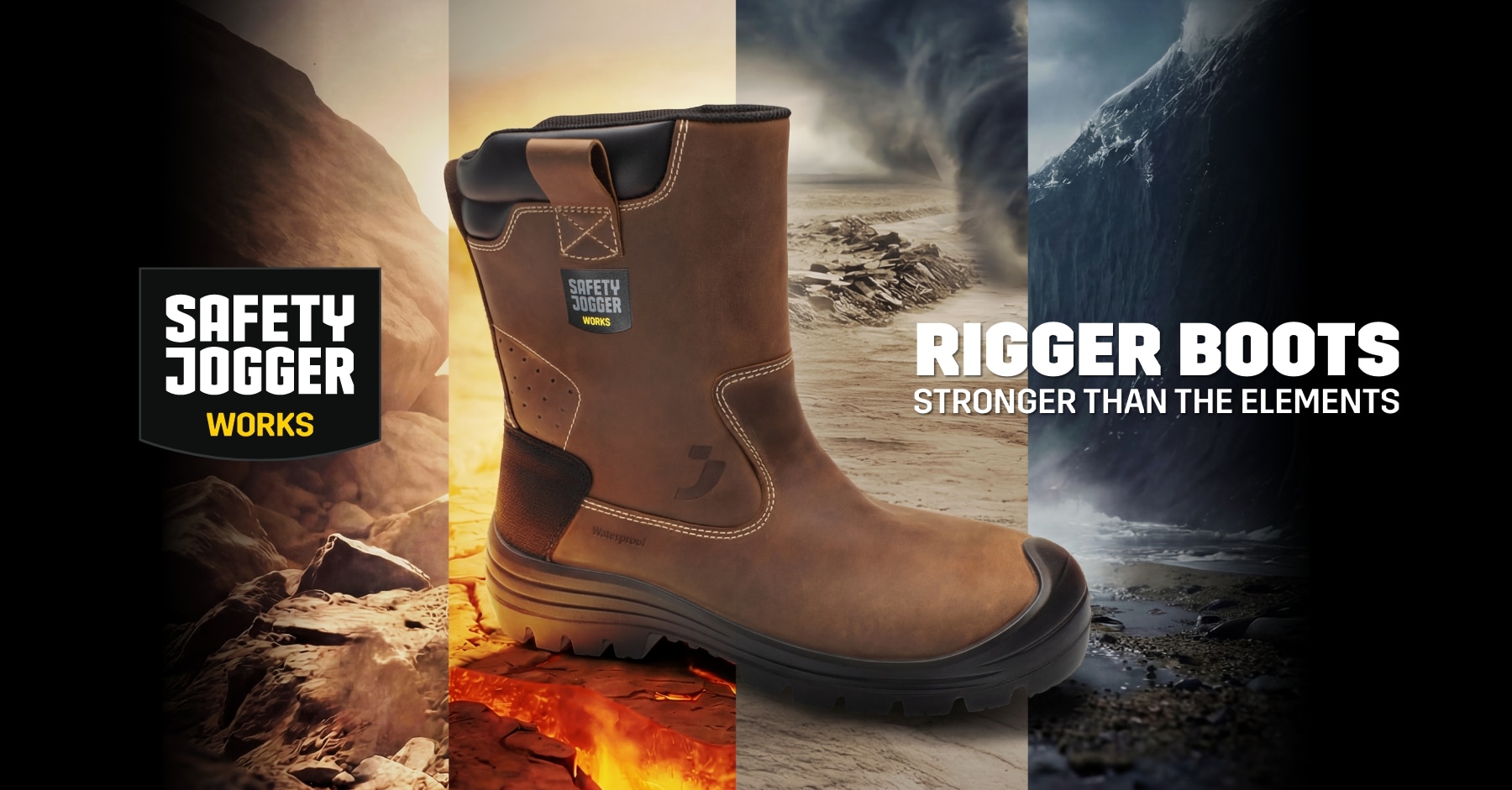 Safety Jogger Works presenta una nueva generación de RIGGER BOOTS construidas para entornos extremos