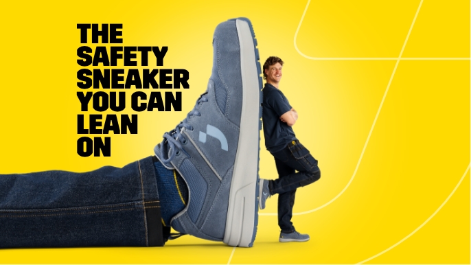 The safety sneaker you can lean on